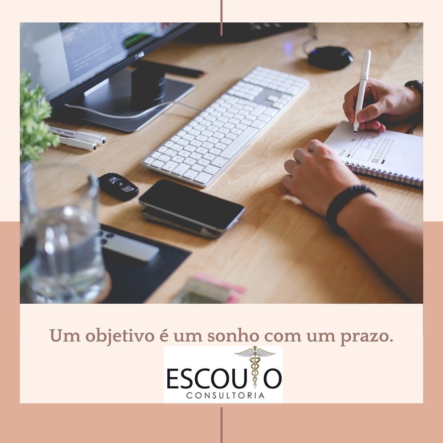 Publicação 1 do Instagram da Escouto Consultoria